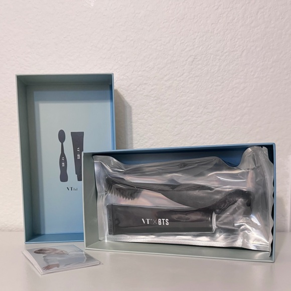 VT X BTS Think Your Teeth Gentle Flavor Jumbo Toothbrush & Toothpaste + PC Set - Picture 7 of 11